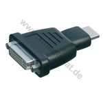 HDMI Adapter (HDMI 19pin M/DVI-D 24+1pin F) 