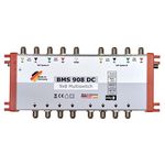 Multischalter 9/8 - Bauckhage BMS908DC 2 Satelliten für 8 Teilnehmer 
