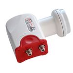 Twin LNB - Bauckhage BW40T 3D &amp; 4K ready für 2 Teilnehmer 