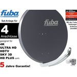 4 Teilnehmer Sat-Anlage - Fuba Profi85 DEK417A 