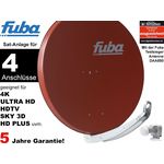 4 Teilnehmer Sat-Anlage - Fuba Profi85 DEK417R 