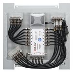 Multischalterpanel 5/12 - XmediaSat MP-DMS512 für 12 Teilnehmer 
