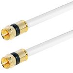 Sat-Anschlusskabel F-Stecker - F-Stecker 2.5 m Class A 