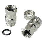 F-Stecker / F-Aufdrehstecker FSW82 8.2 mm wasserdichte Ausführung 