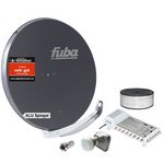 8 Teilnehmer Sat-Anlage - Fuba SProfi85 HS08A 