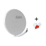 4 Teilnehmer Sat-Anlage - Fuba Bundle F8540QSG 