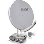 8 Teilnehmer Sat-Anlage - Fuba Profi85 HD08G 