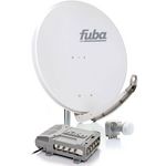 8 Teilnehmer Sat-Anlage - Fuba Profi85 HD08W 