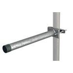 50cm Balkonhalter gerade mit Zahnschelle XmediaSat 090010 