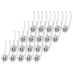 20x GU10 Lampenfassung Sockel aus Keramik mit Qualitäts Silikonkabel 