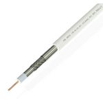 100 Meter - Antennenkabel - Ören HD 063 4.3 mm Class A+ weiß Sat Kabel 