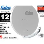 12 Teilnehmer Sat-Anlage - Fuba Profi85 HD12G 