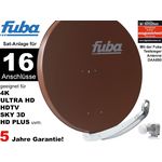 16 Teilnehmer Sat-Anlage - Fuba Profi85 HD16B 