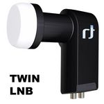 Twin LNB - Inverto Black Ultra IDLB-TWNL40-ULTRA-OPP High Gain 3D &amp; 4K 