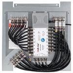 Multischalterpanel 5/16 - XmediaSat MP-DMS516-46 für 16 Teilnehmer 