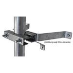 20cm Sat Mauerhalterset / Masthalter - XmediaSat MH200/60 