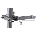 50cm Sat Mauerhalterset / Masthalter - XmediaSat MH500/60 