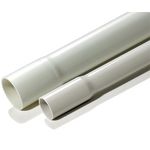 19 Stück - XmediaSat M25 Stangenrohr 25 mm Länge: 2m Hell-Grau (RAL 