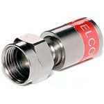 8 Stück - Cabelcon F-Stecker / F-Kompression-Stecker 4.3 mm short 